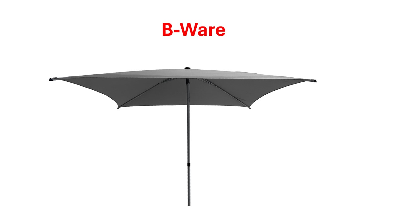 Sonnenschirm quadratisch B-Ware ca. 250x250cm anthrazit inkl. ADH